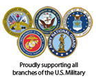 Proudly Supporting All Branches of the US Military